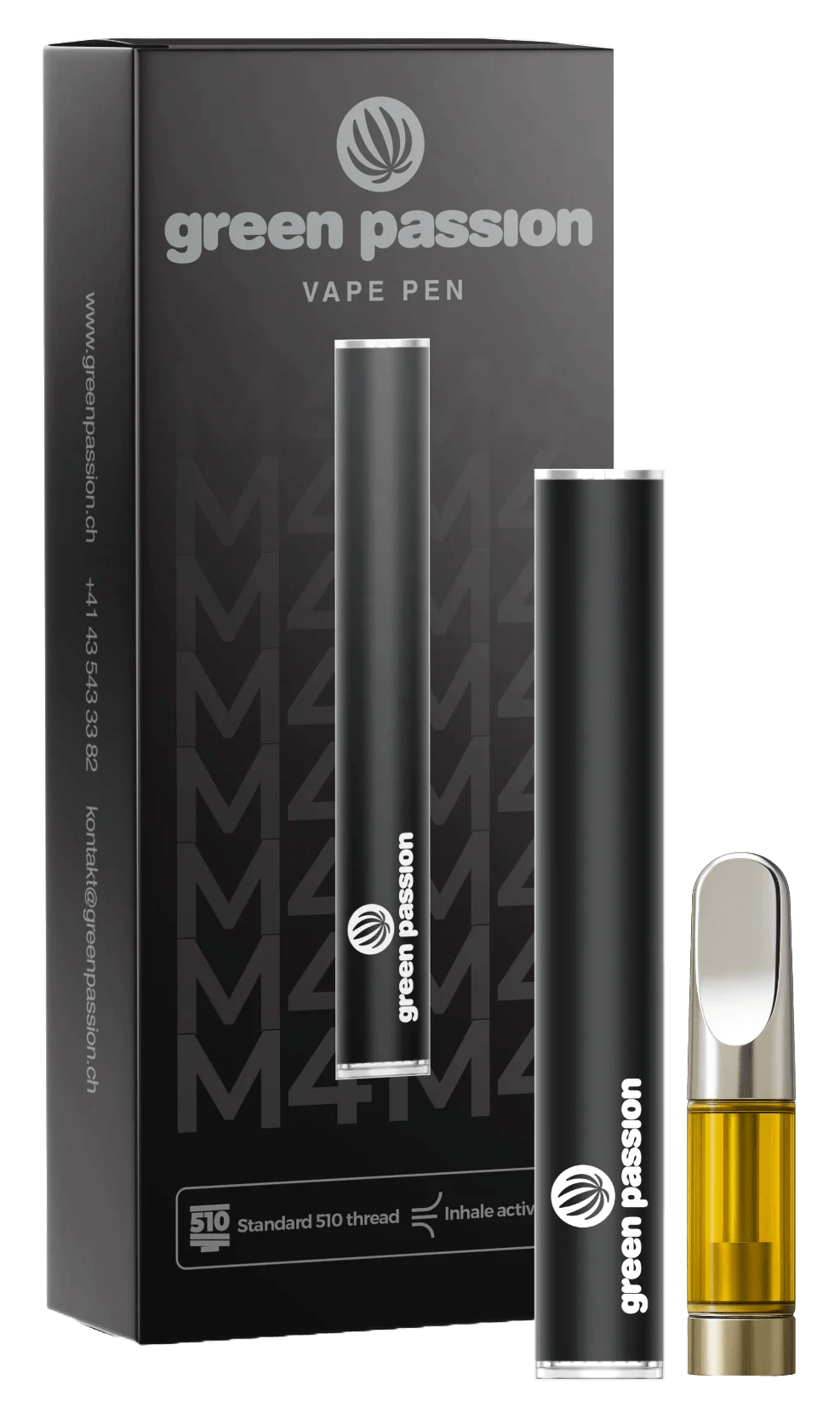 Green Passion CBD Vape Pen & Destillat Cartridge