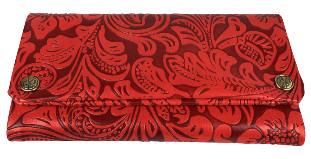Kavatza Tabaktasche Red Flower