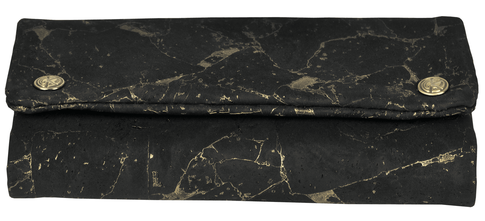 Kavatza Tabaktasche Cork Golden Black Deluxe