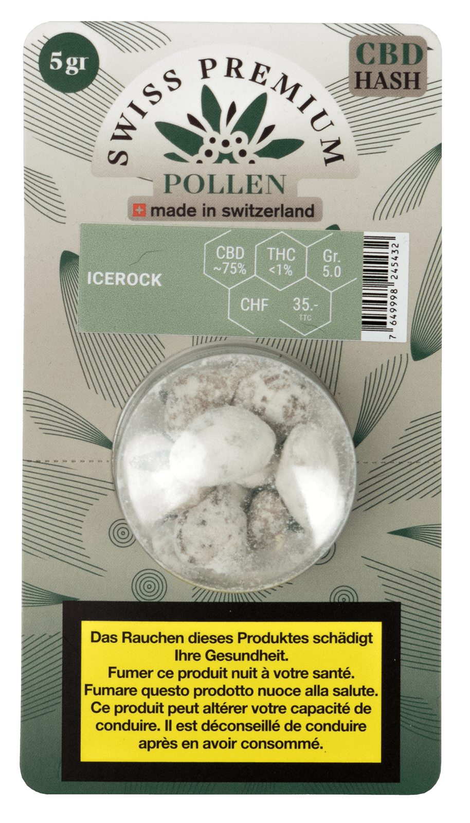 SWISS PREMIUM POLLEN Icerock