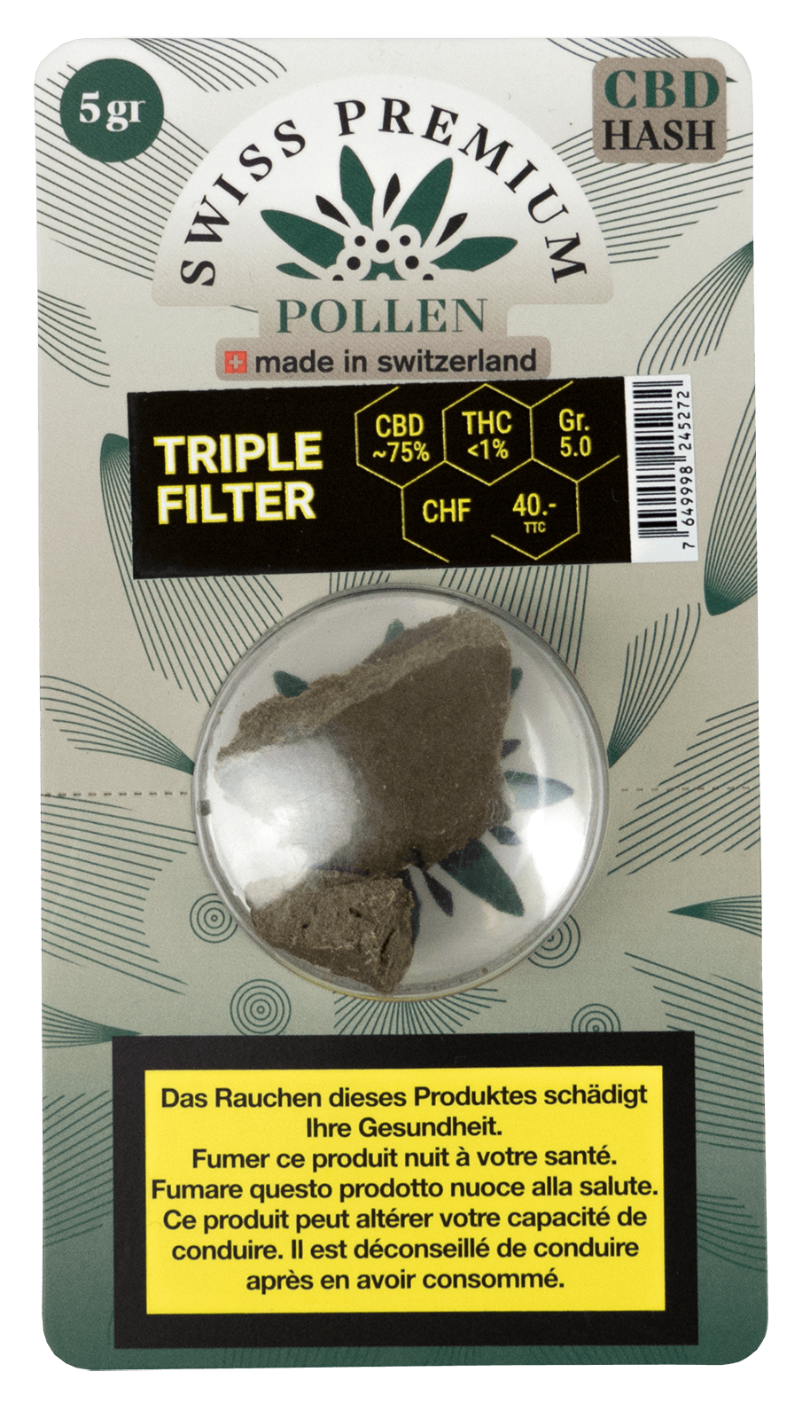 SWISS PREMIUM POLLEN Triple Filter