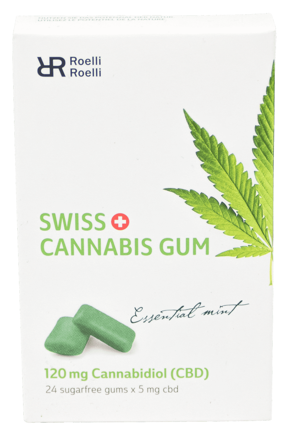 Swiss Cannabis Kaugummi 120mg CBD